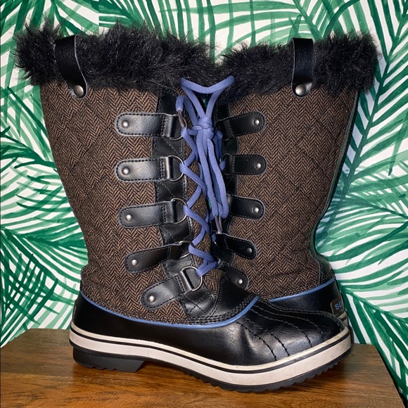 SOREL Tofino II Waterproof Faux Fur Winter Boots Women’s 9 - Picture 7 of 10